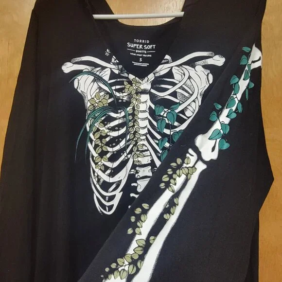 Torrid - Hoodie - Super Soft Ribcage - Black - Picture 6 of 8